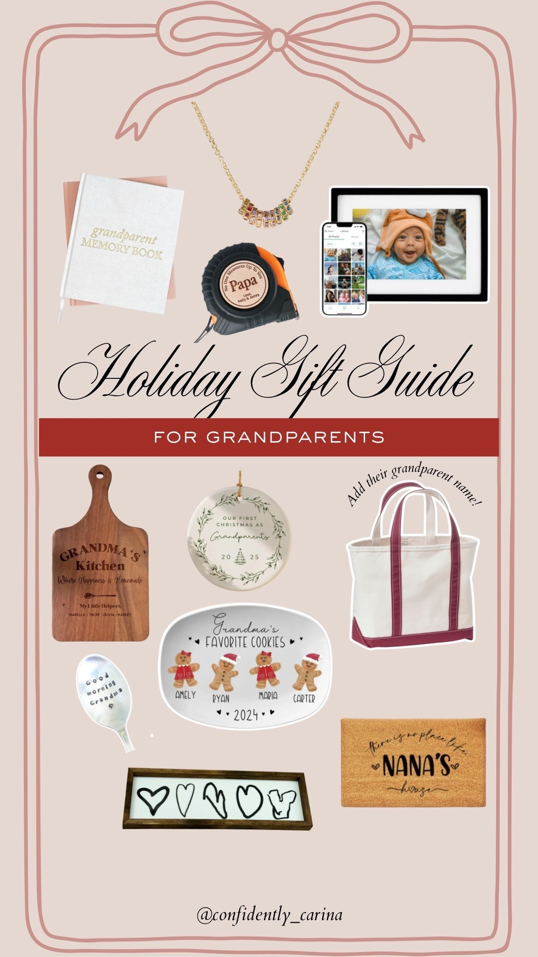 A holiday gift guide for the grandparents in your life 🎁❤️



#LTKGiftGuide #LTKHoliday #LTKFamily
