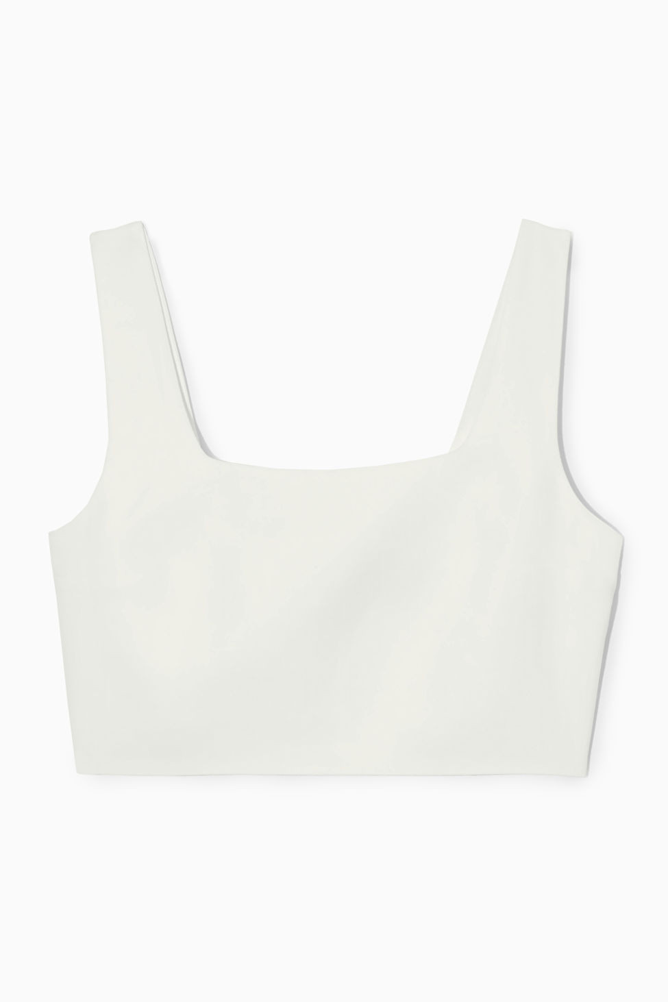 LINEN-BLEND BUSTIER - WHITE - COS | COS (EU)