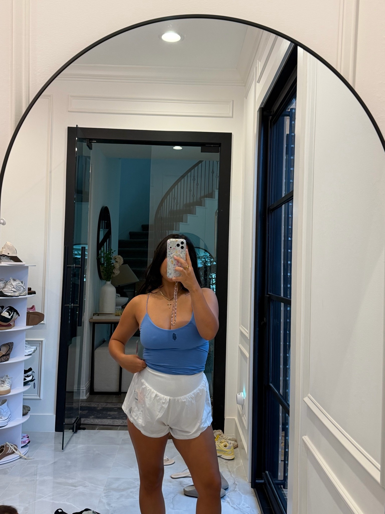 New Free people movement outfits for my hot mom walks >>> this top is buttery soft and these shorts are sooo breathable and comfy!!

8 months pp
Postpartum fitness journey 
Free people movement 
Walks 
Mom life 
Running shorts 
Workout outfit 
Workout look

#LTKfitnessgoals #LTKmomlife #LTKselfcare

#LTKSaleAlert #LTKdayinmylife #LTKActive