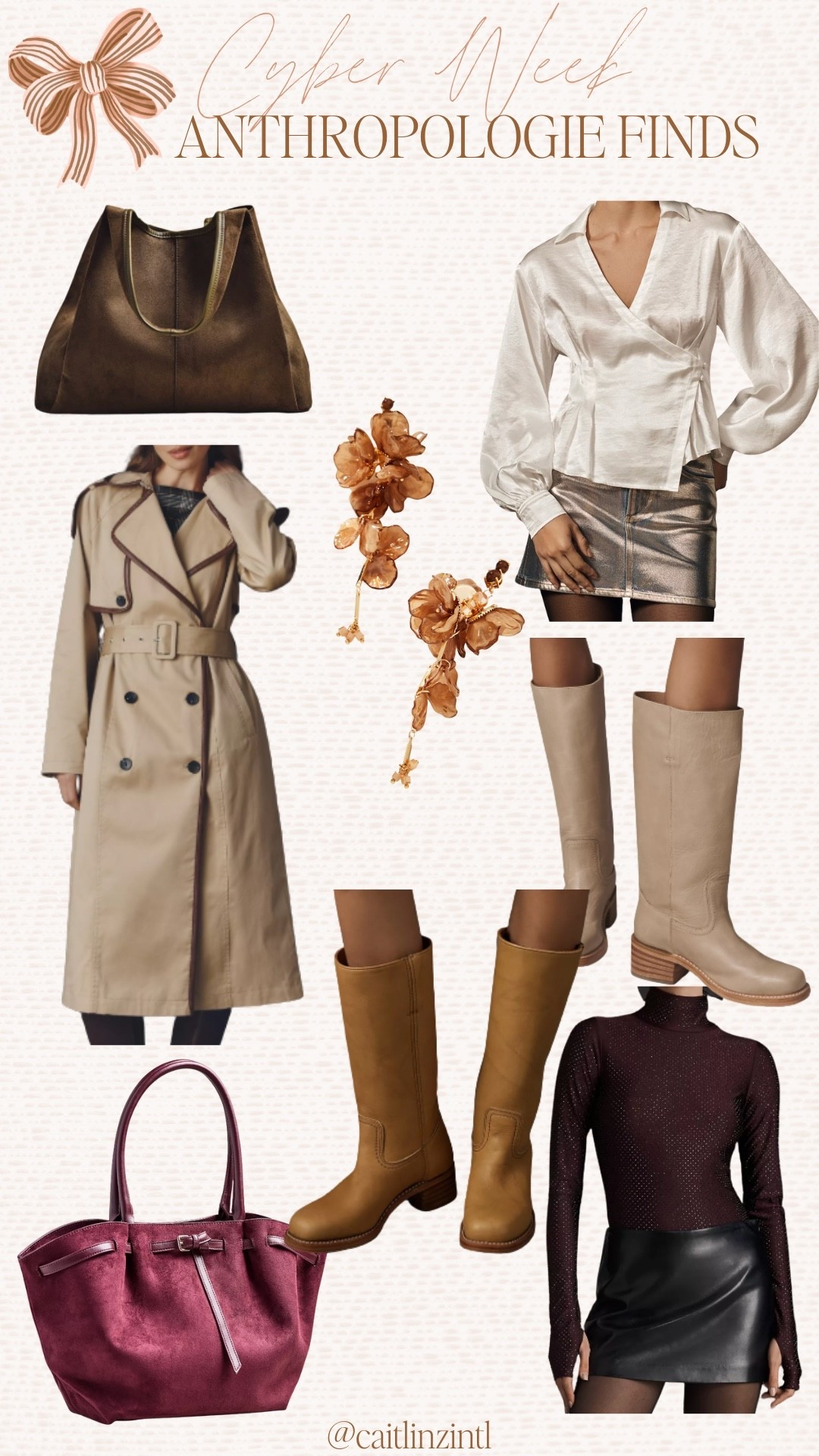 Cyber week. Anthropologie. Fall style. Fall fashion. Boots. Trench coat. Trending. Best sellers. Viral. Affordable  

#LTKFindsUnder100 #LTKFindsUnder50 #LTKCyberWeek