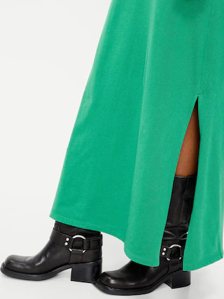 Vintage Crew-Neck Maxi Dress | Old Navy (US)