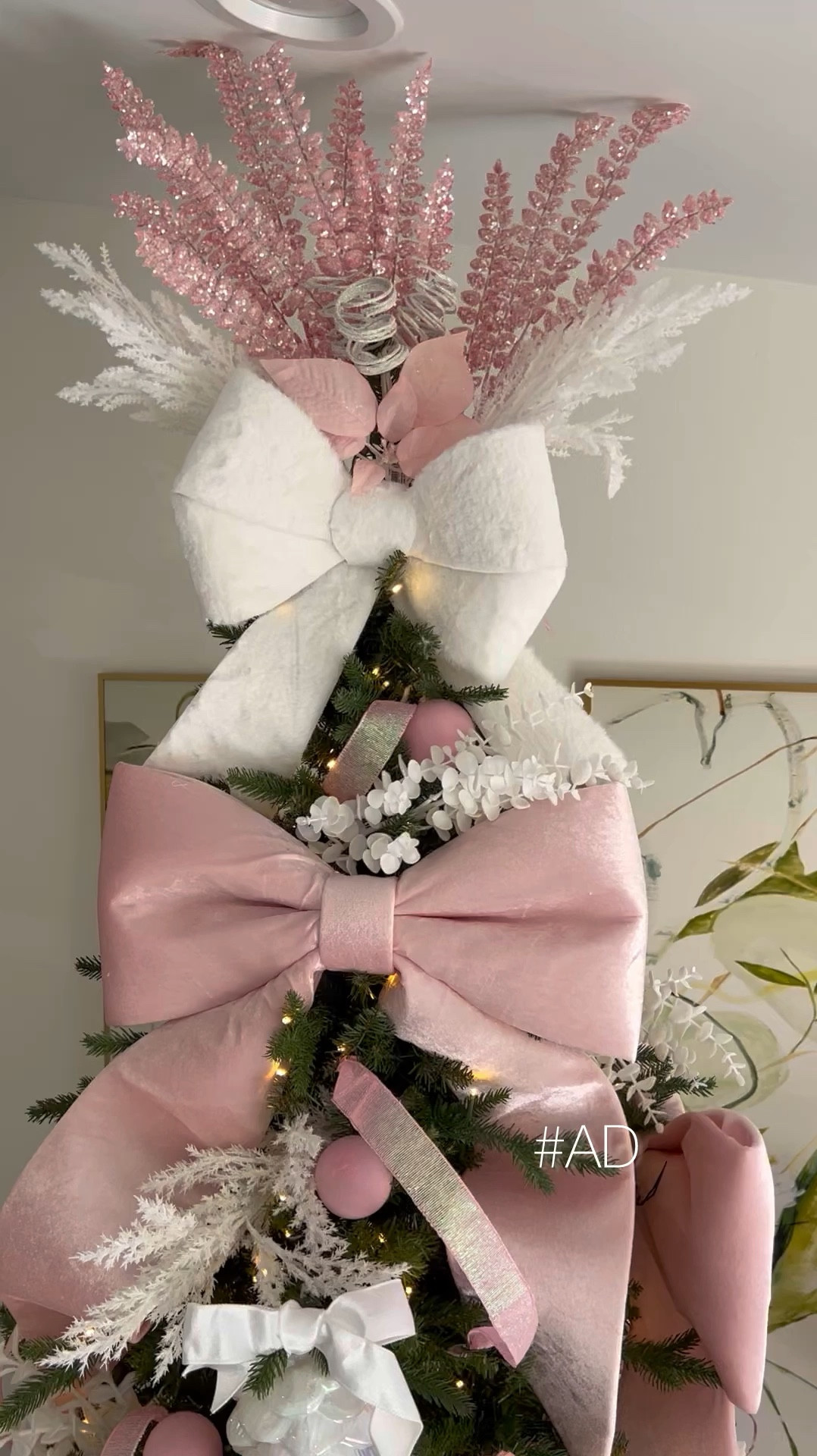 Step 3 to a BOWtiful tree 

#LTKHoliday #LTKSeasonal #LTKHome