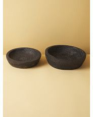 2pk Wood Decorative Bowls | Decorative Objects | HomeGoods | HomeGoods