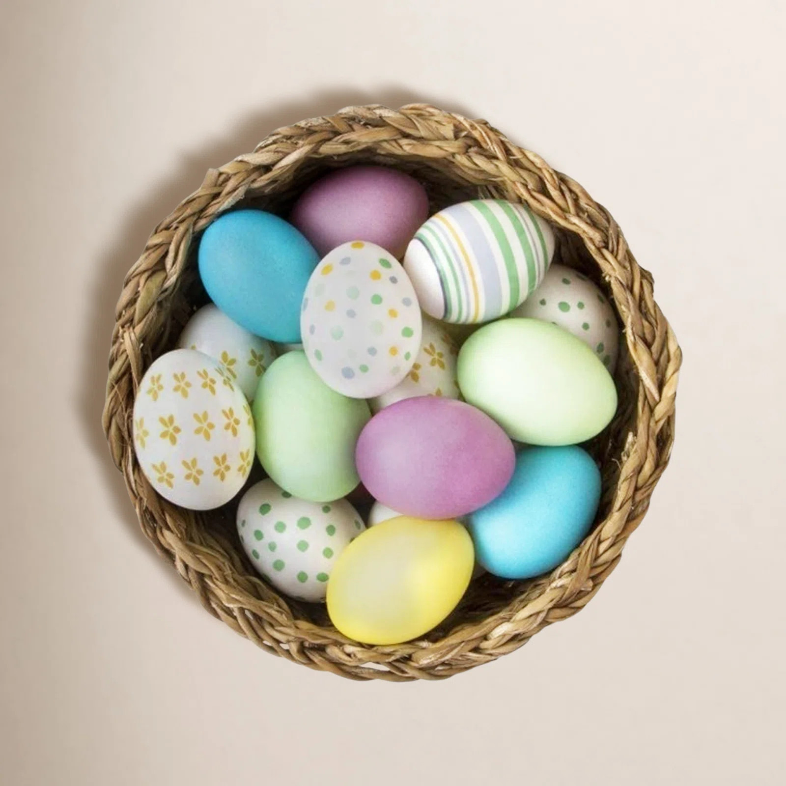 Wooden Easter Eggs (Set of 24) | Wayfair North America