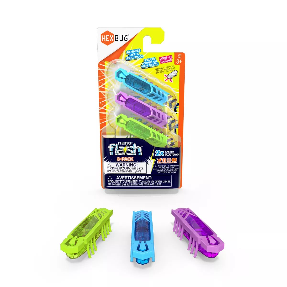 HEXBUG nano Flash 3pk | Target