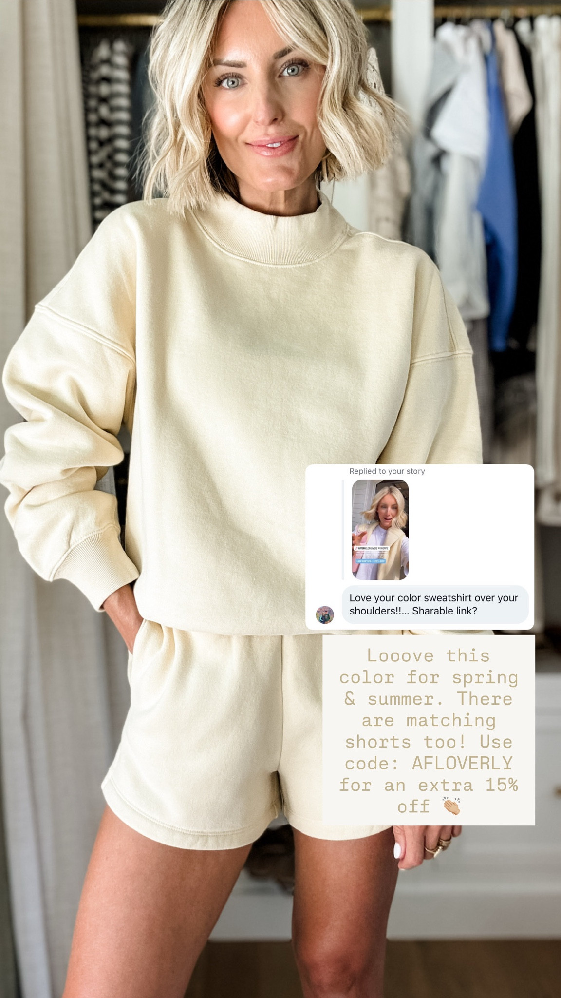 Umm this butter yellow lounge set is a 10/10! 👏🏼 Currently on sale & use my code AFLOVERLY for an extra 15% off! Wearing size S!

Loverly Grey, Abercrombie sale, matching set, lounge set, Memorial Day sale, butter yellow 

#LTKSaleAlert #LTKSeasonal