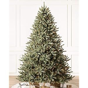 Balsam Hill - Amazon Exclusive - 7ft Premium Pre-Lit Artificial Christmas Tree Classic Blue Spruce w | Amazon (US)