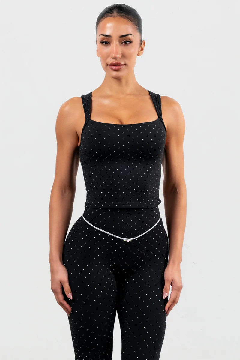 Cloud II™ Together Tank - Midnight Polka Dot | Vitality