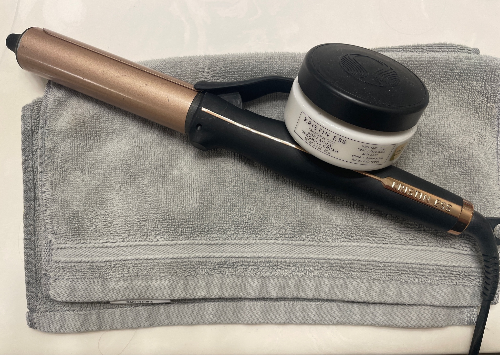 I love my Kristin Ess curling iron. And finding out the Kristin Ess Grooming Cream is free of my allergens is magic! Have you tried it yet? 

#LTKFind #LTKstyletip #LTKbeauty