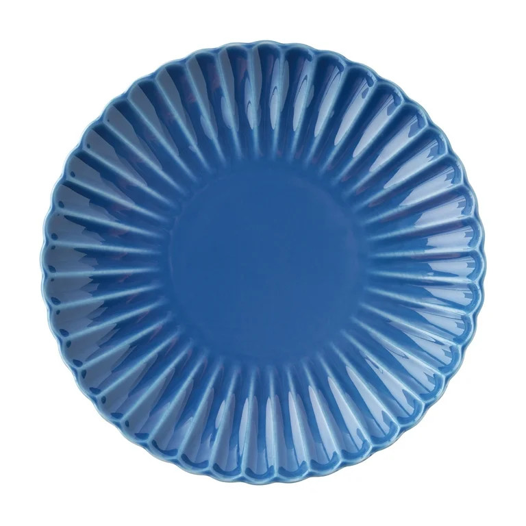 The Pioneer Woman Colette Stoneware Dinner Plate, Blue | Walmart (US)