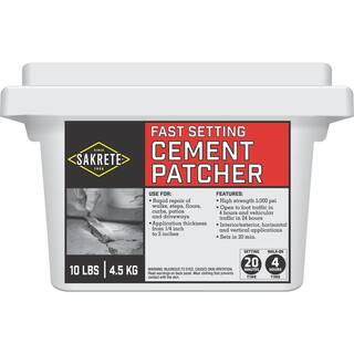 SAKRETE 10 lb. Fast Setting Cement Patcher 60205004 | The Home Depot
