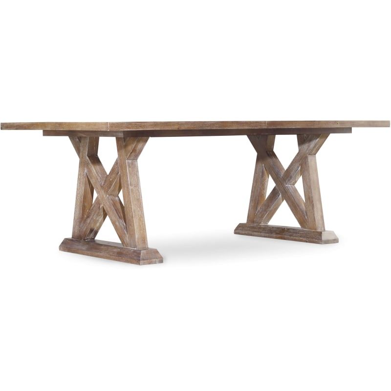 Hooker Furniture 5382-75207 84 Inch Long Acacia Wood Dining Table from the Studio 7H Collection Scan | Build.com, Inc.