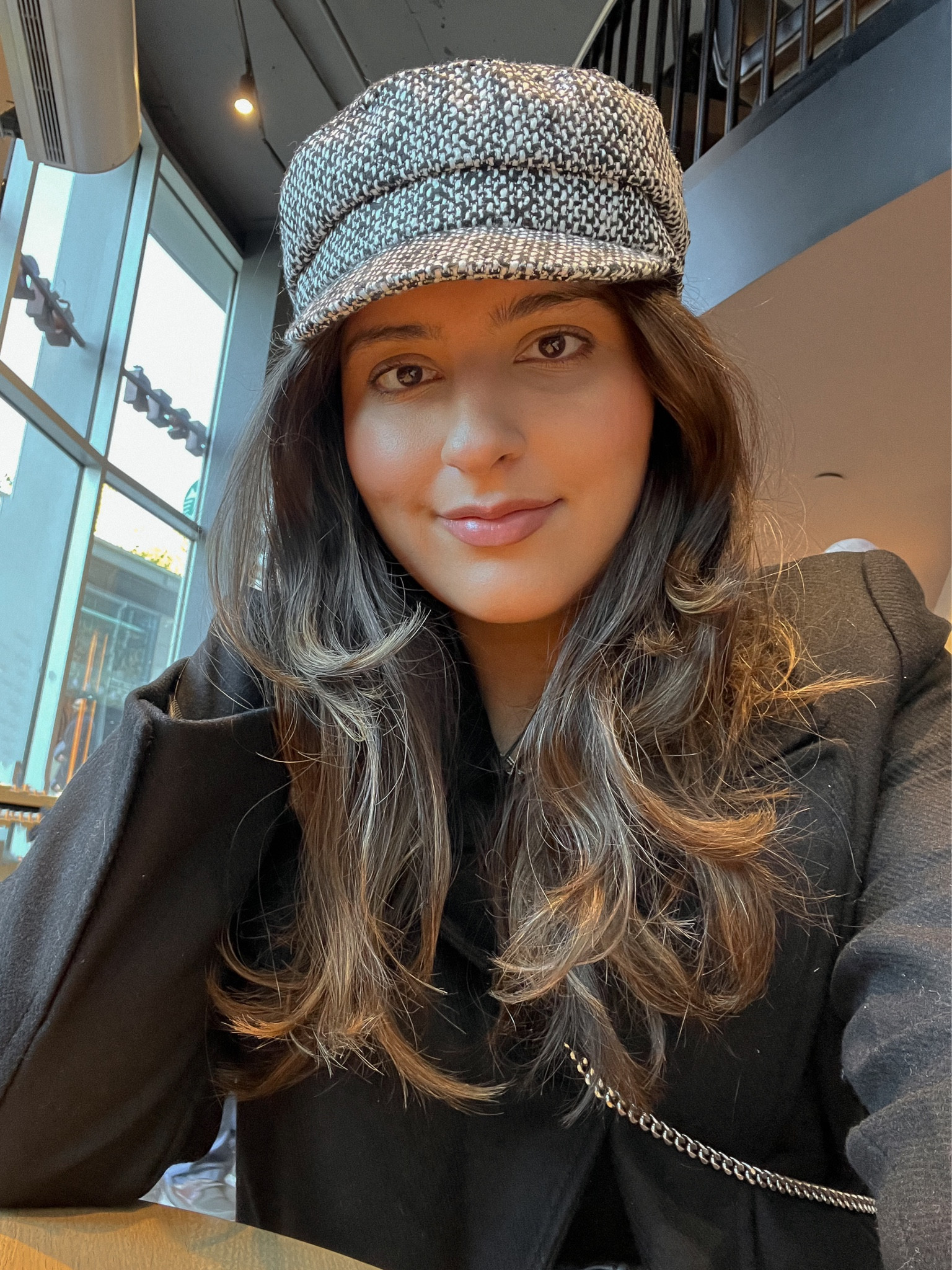 Winter style 
Tweed hat
Pea coat 

#LTKunder100 #LTKSeasonal #LTKstyletip