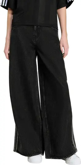 Firebird 3-Stripes Wide Leg Jeans | Nordstrom