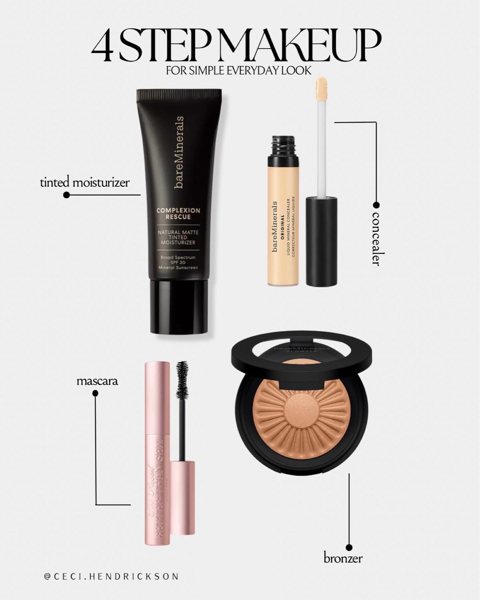 4 step every day makeup

#LTKstyletip #LTKbeauty