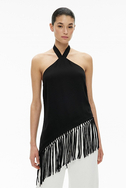 Fringe Halter Top | Witchery (AU)