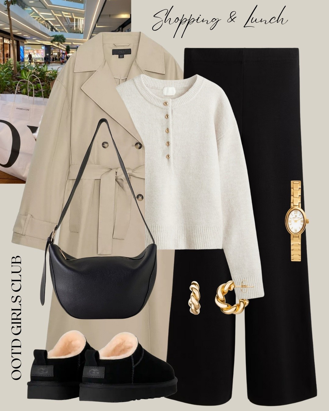 Shopping & Lunch outfit 

#LTKeurope #LTKwinter #LTKautumn