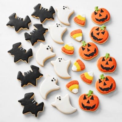 Assorted Halloween Cookies, Set of 24 | Williams-Sonoma