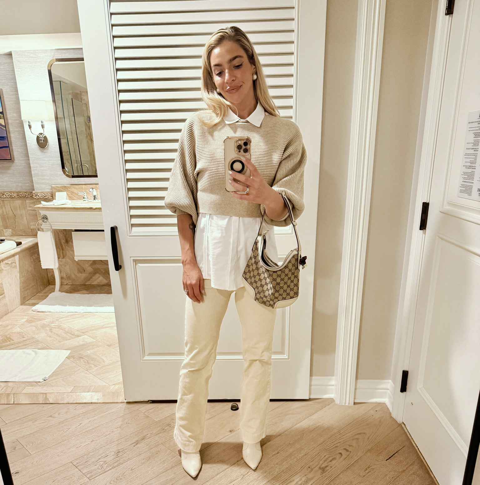 Preppy,  beige, and bougie! 