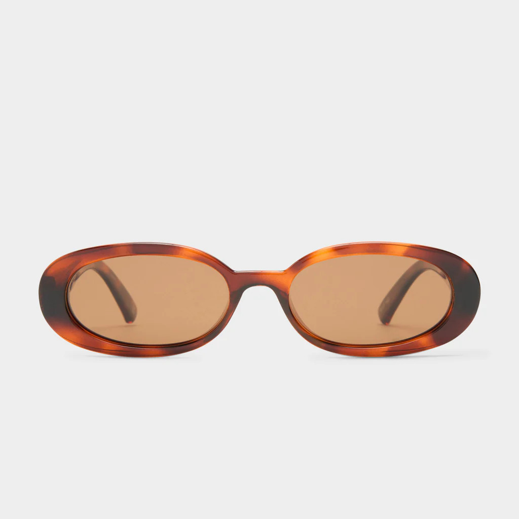 OUTTA LOVE | TOFFEE TORT LIGHT BROWN MONO POLARISED | Le Specs (Australia)