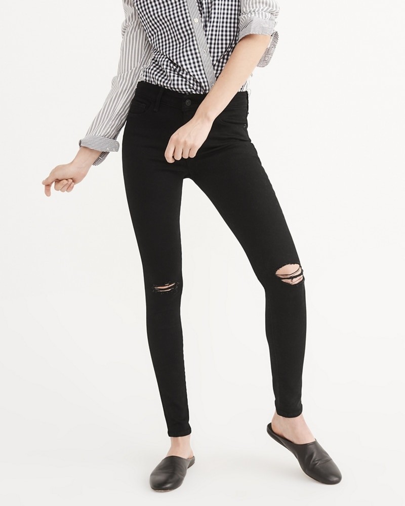 Low Rise Super Skinny Jeans | Abercrombie & Fitch US & UK