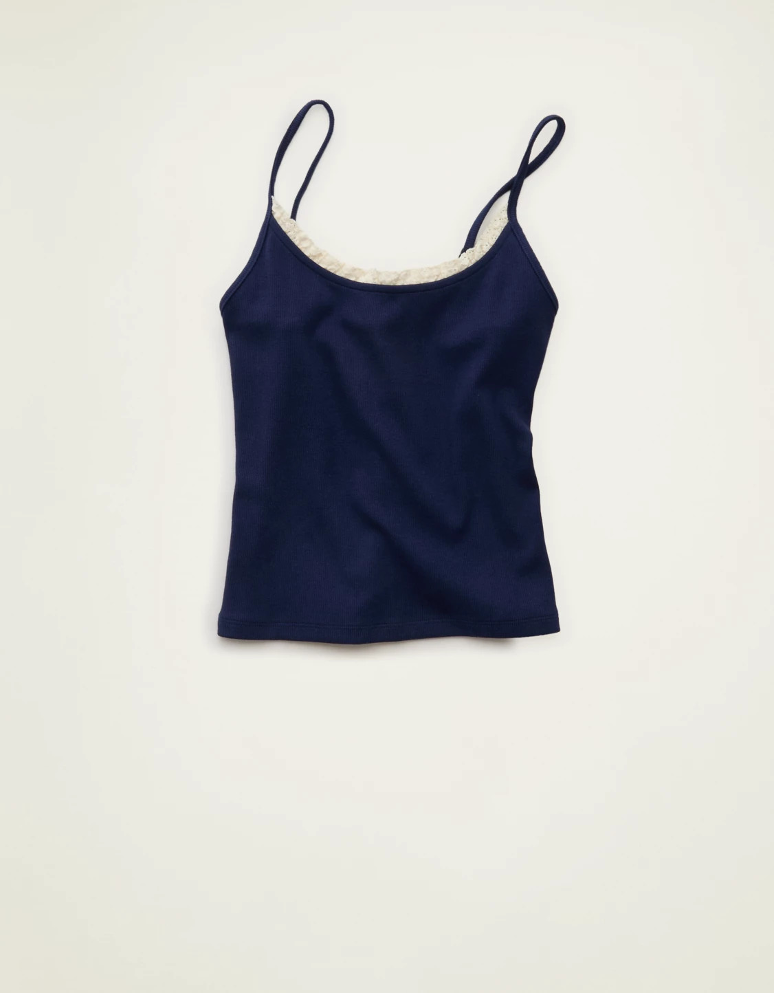 AE Main Squeeze Lace-Trim Cami | American Eagle Outfitters (US & CA)