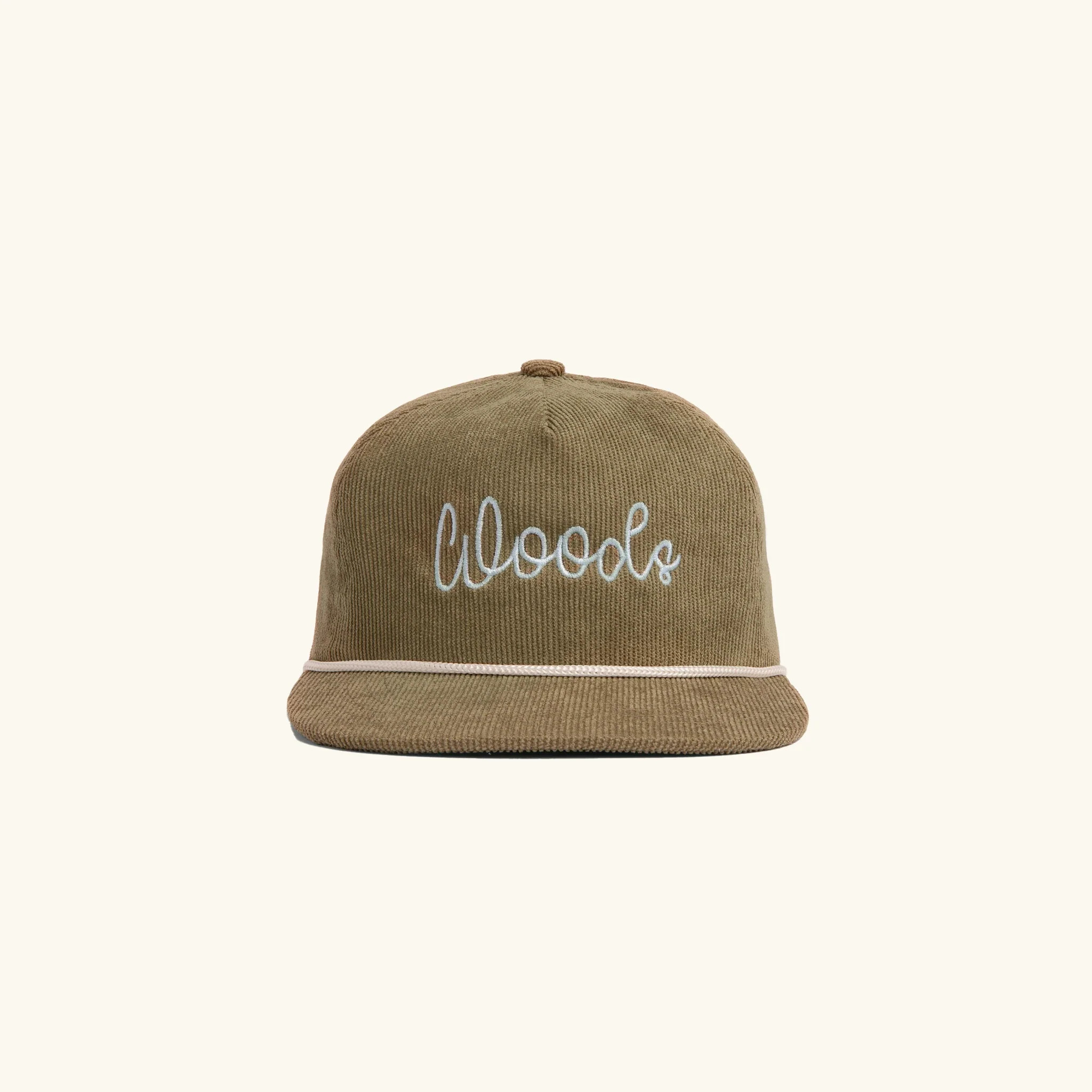 Green Corduroy Rope Hat | Lemoine