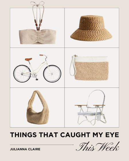 Things that caught my eye this week! ✨

Summer Essentials // Summer Must Haves // Summer Bike // Summer Bags // Summer Favorites // Weekly Favorites 

#LTKStyleTip #LTKSeasonal