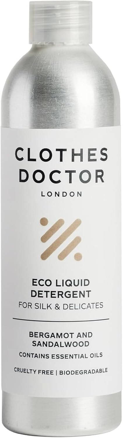 Clothes Doctor - Delicates and Silk Laundry Detergent, 250ml, Gentle and Softening Liquid Eco Wash, Hand or Machine, for Up to 16 Washes, Natural Ingredients, Vegan | Amazon (UK)