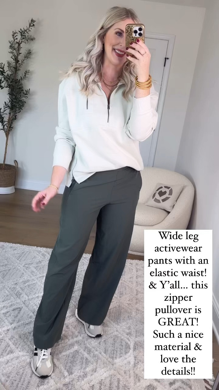 Active style, activewear, Walmart try on, half zip pullover, Avia, Walmart outfit 

Medium in both!

#LTKVideo #LTKActive #LTKFindsUnder50