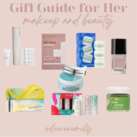 Gift Guide for her beauty and makeup edition! All the best finds for your girlfriend, friend, BFF, mom, mother in law, or anyone special in your life! 

#LTKGiftGuide #LTKSeasonal #LTKHoliday