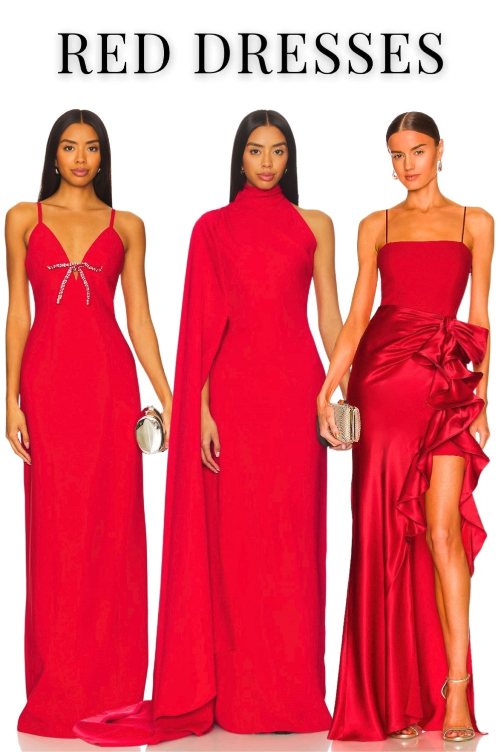 Red dresses feel bold, confident, and timeless ❤️ Flowing fabrics and sculpted shapes bring drama and elegance to moments that call for something unforgettable.
#RedDress #RedMaxiDress #EveningDress #FormalDress #WeddingGuestDress #DateNightDress #OccasionWear 

 #LTKMidsize #LTKPetite #LTKPlusSize