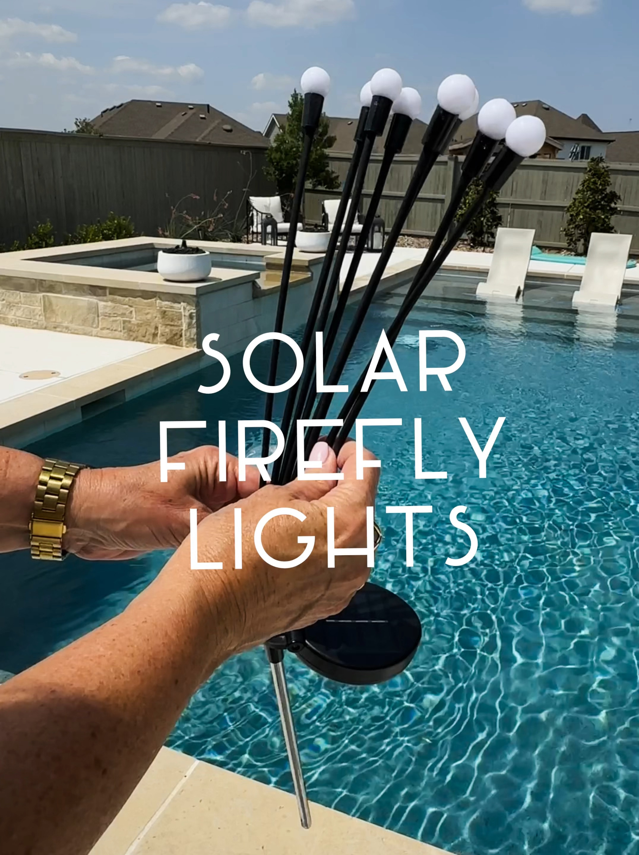 Add these firefly lights to your outdoor space for a fun ambiance! 
Solar lights
Outdoor finds 
Backyard 
Patio lights 

#LTKFindsUnder50 #LTKHome #LTKSeasonal