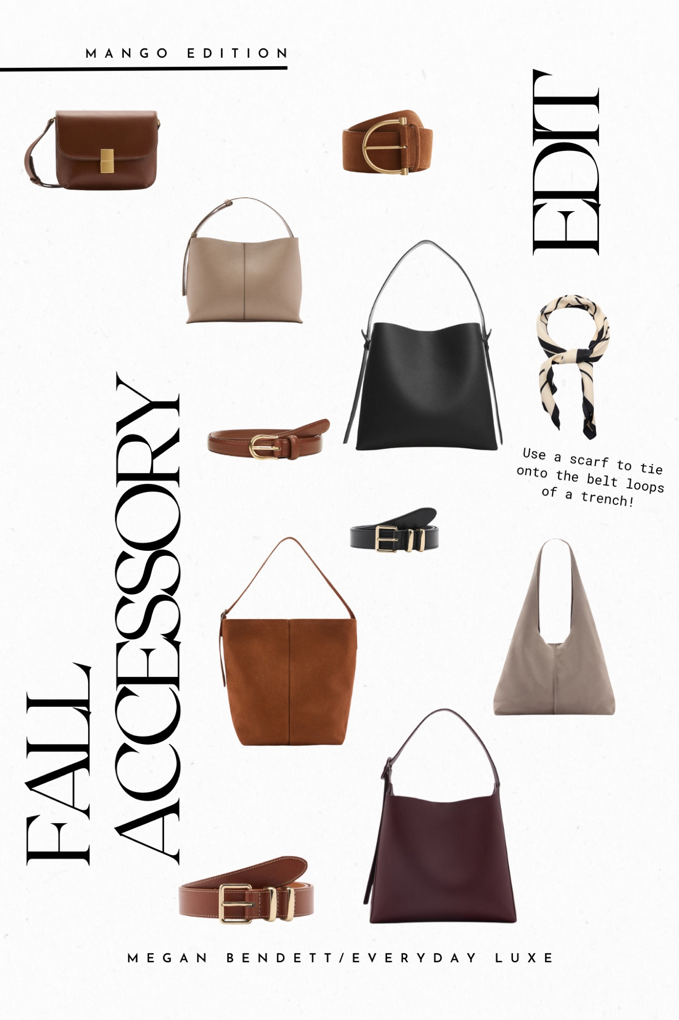 Fall accessory edit 🍂🍁 belts, handbags, & scarvess

#LTKFallSale #LTKSeasonal #LTKBacktoSchool