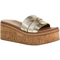 Chinese Laundry Serenna Wedge Sandals for Women in Gold | Glik's