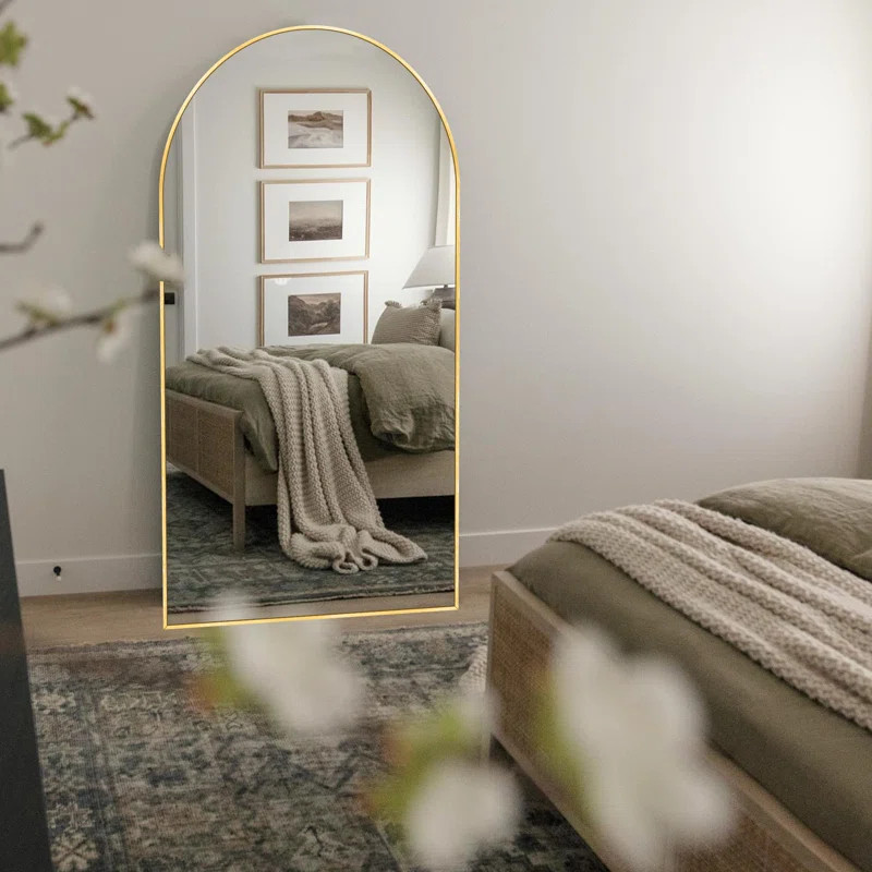 Large Arch Full Lenth Mirror with 3 Mounting Method | Wayfair North America