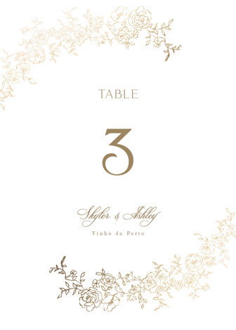 floral crest | Minted