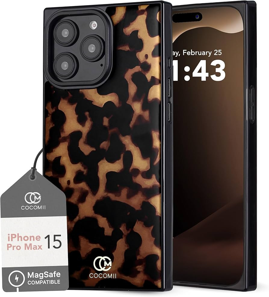 Cocomii - Rectangle Case Compatible with iPhone 15 Pro Max - Compatible with MagSafe, Classic Tor... | Amazon (US)