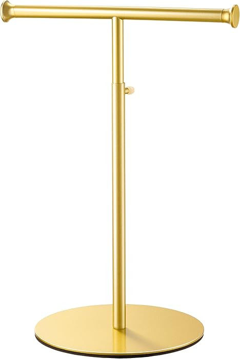 niffgaff T Bar Purse Display Stand Tabletop: Adjustable Height Handbag Holder, Countertop Hanging... | Amazon (US)