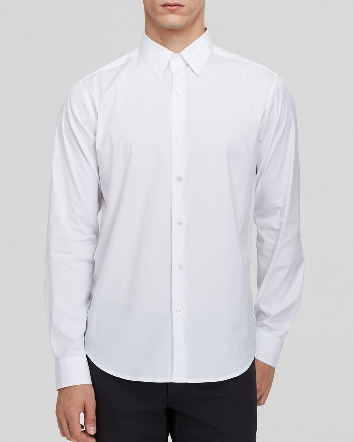 Sylvain Good Cotton Slim Fit Button-Down Shirt | Bloomingdale's (US)