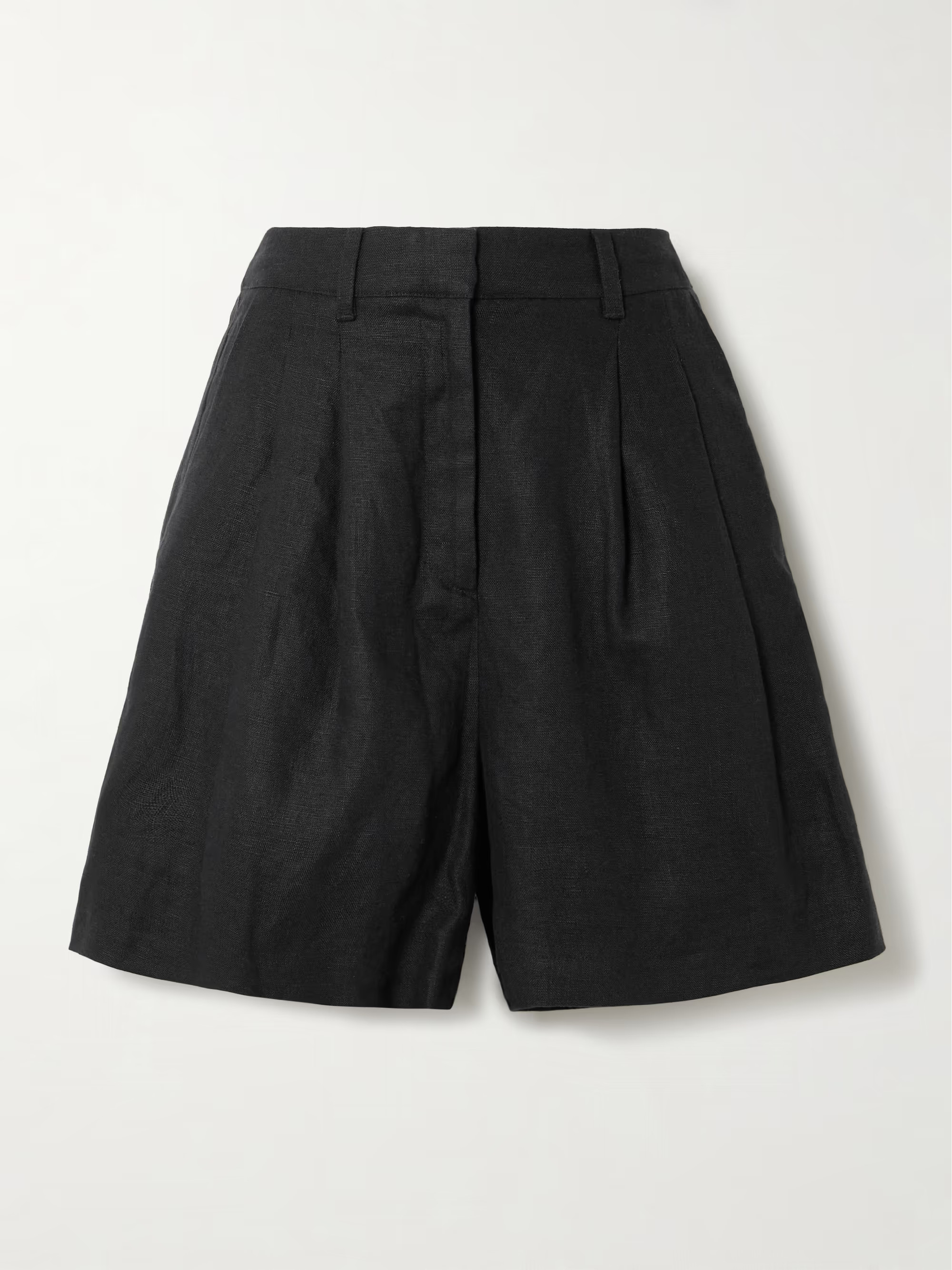 Marchello pleated linen shorts | NET-A-PORTER (UK & EU)