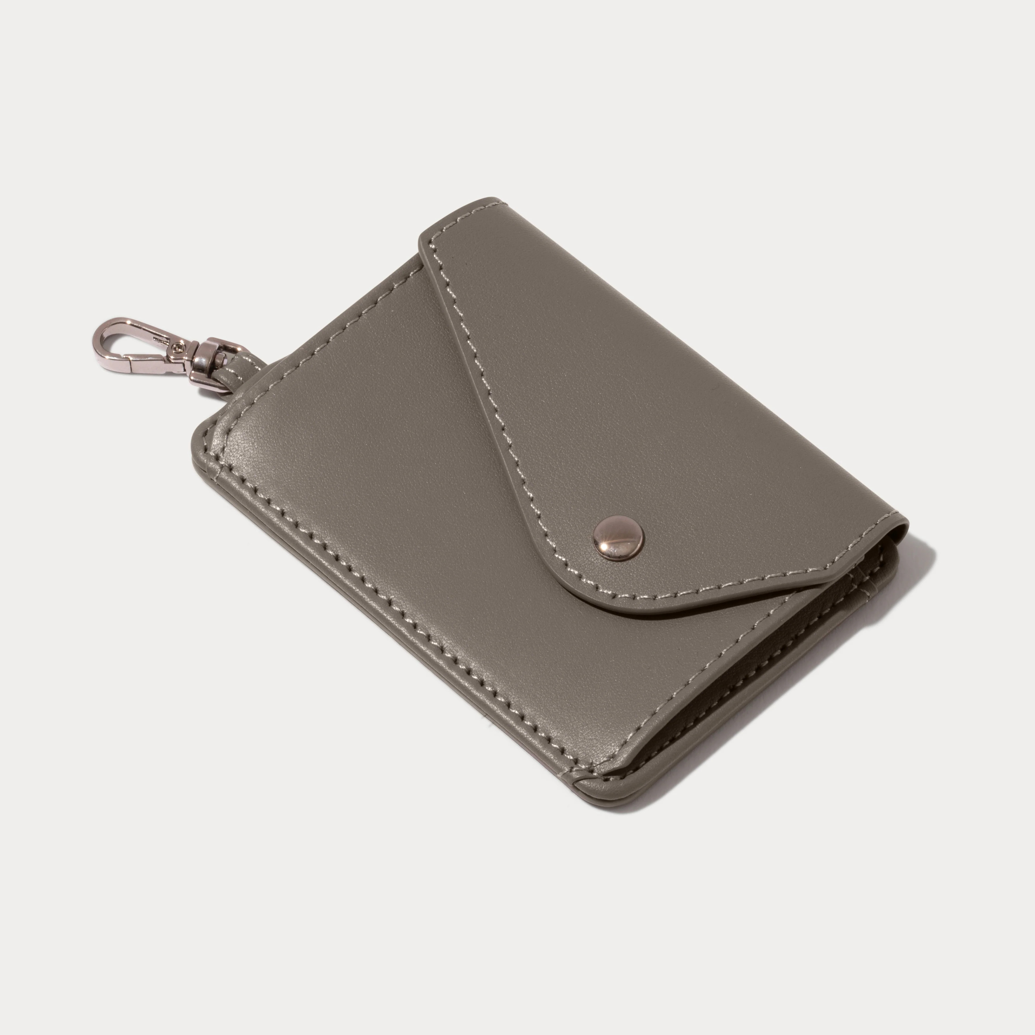 Add-On Magnet Wallet - Warm Gray/Antique Silver | Bandolier