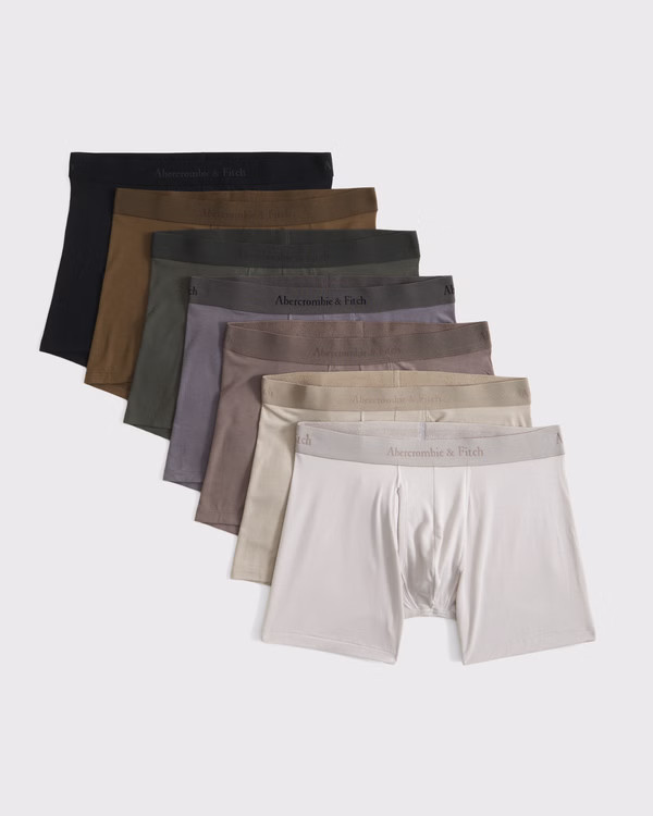 Men's 5" 7-Pack Modal Boxer Briefs | Men's Underwear | Abercrombie.com | Abercrombie & Fitch (UK)