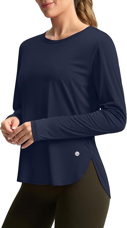 Women's Sun Shirts UPF 50+ Long Sleeve UV Protection Shirt Lightweight Quick Dry Workout Hiking T... | Amazon (US)
