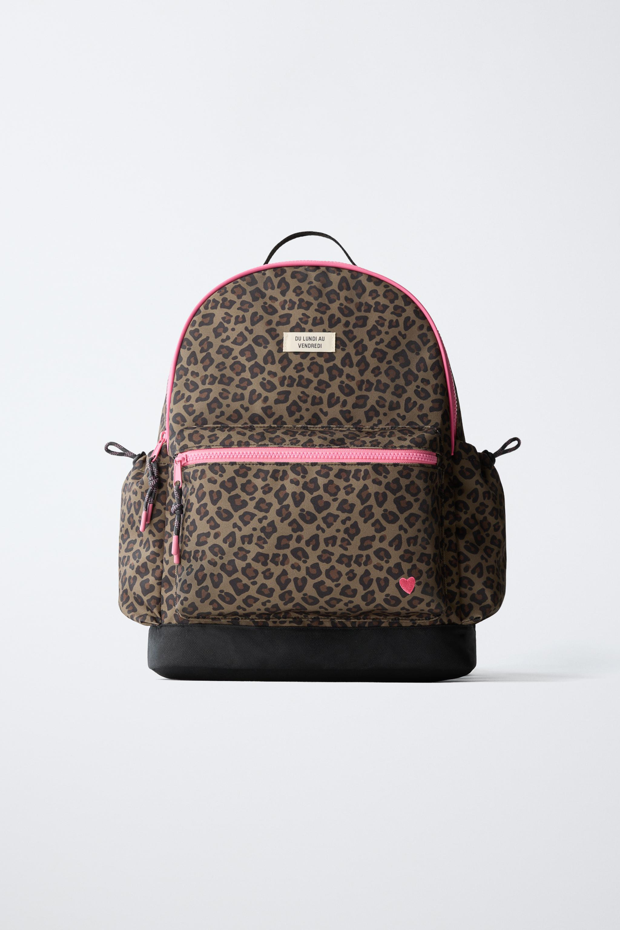 ANIMAL PRINT BACKPACK | Zara US