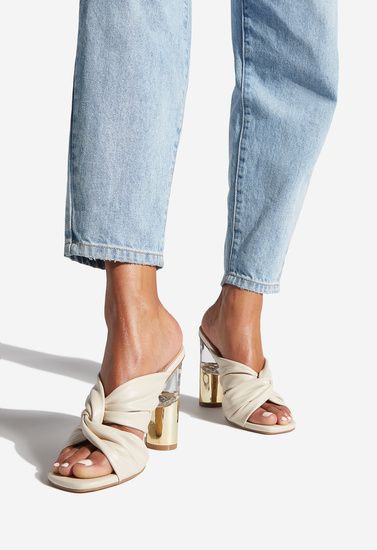 NYKOLE TWO TONE HEELED SANDAL | ShoeDazzle Affiliate