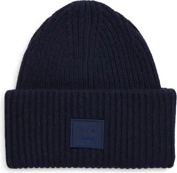 Face Patch Wool Beanie | Nordstrom