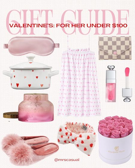 Valentine’s Day gift guide for her under $100 

#LTKunder100 #LTKSeasonal #LTKGiftGuide