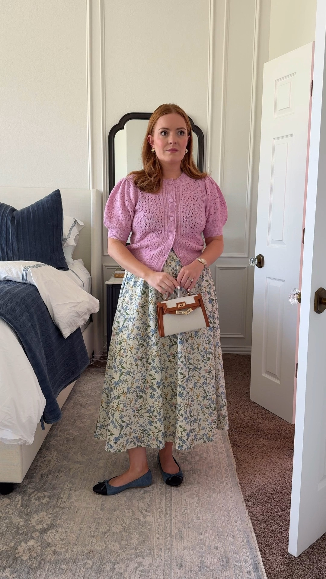 This is the kind of skirt you would want to outfit repeat😍 The print is perfect for spring and I love these different ways to style it!

#LTKgrwm #LTKootd #LTKWorkwear