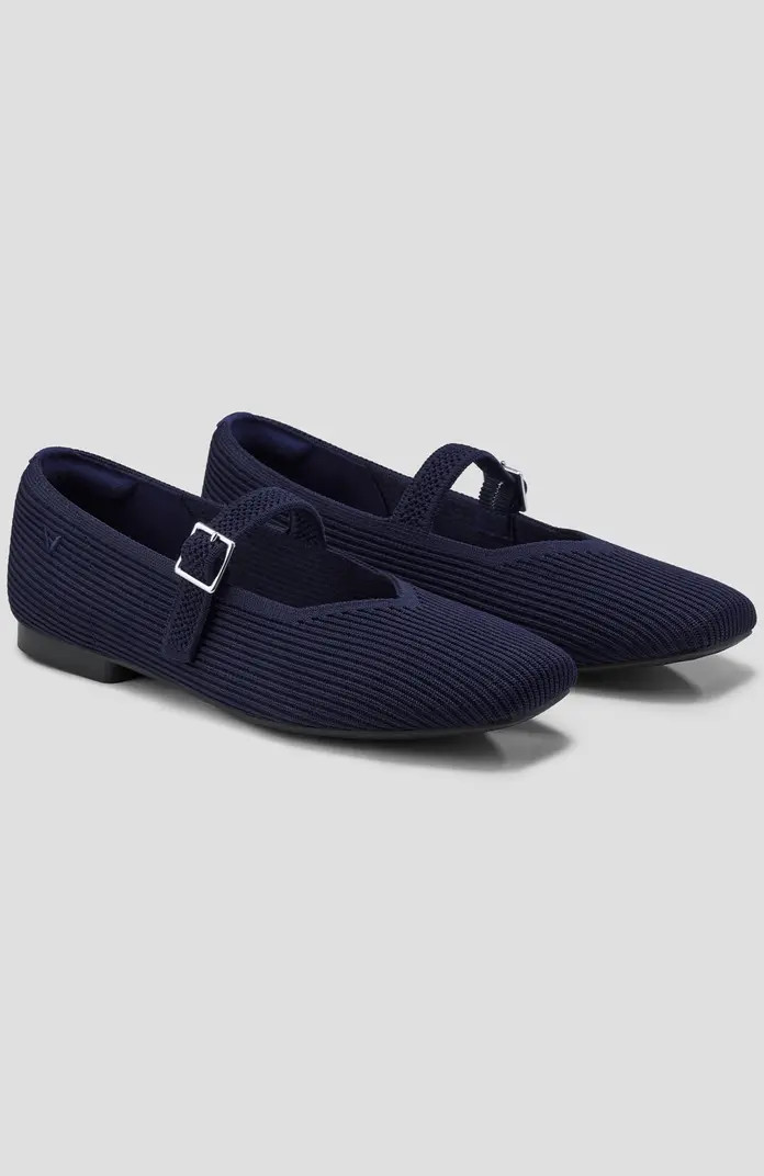VIVAIA Margot Mary-Jane Square-Toe Ballet Flats | Nordstrom | Nordstrom